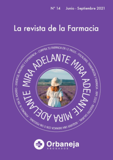 Portada de la revista de la farmacia Junio-Septiembre 2021
