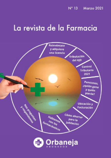 Portada de la revista de la Farmacia Marzo 2021