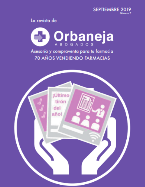 Portada de la revista de la Farmacia Septiembre 2019