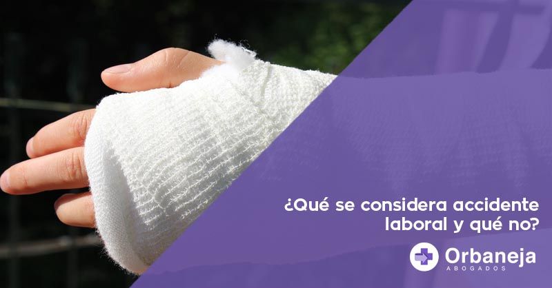 Qué se considera accidente laboral y qué no